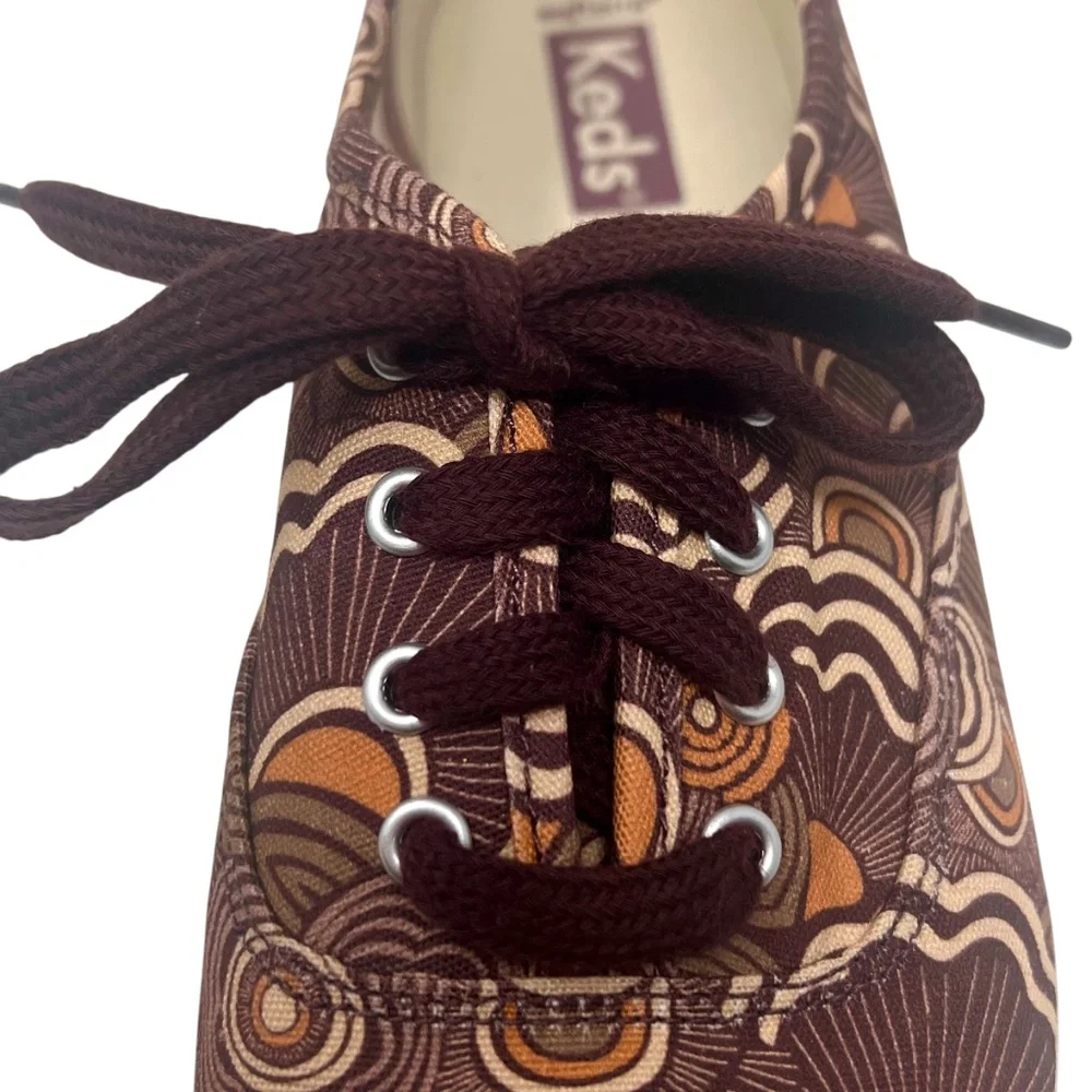 Women's Keds Champion Patterned Multi Lace Up Sneakers size 6.5 - Picture 8 of 12